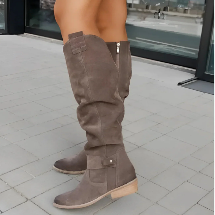 CityChic™ – stivale scamosciato