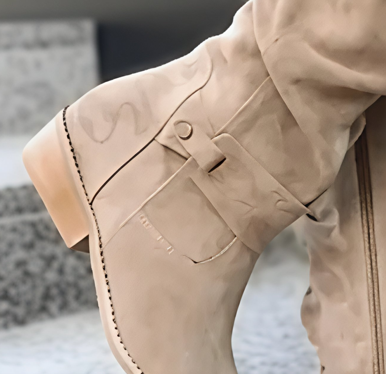 CityChic™ – stivale scamosciato