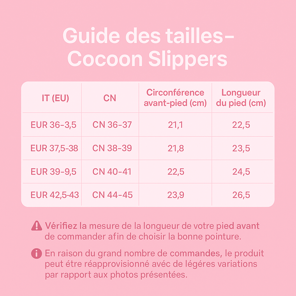 *COCOON* SLIPPERS™